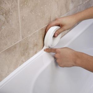 רצועת איטום PVC לאמבטיה ולכיור אוטם מים